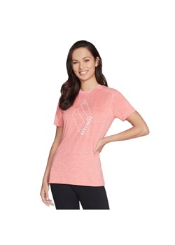 Skechers Diamond Blissful Tee, damski t-shirt ze sklepu Decathlon w kategorii Bluzki damskie - zdjęcie 176199226