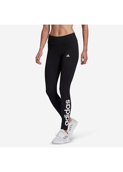 Legginsy Fitness Adidas czarne ze sklepu Decathlon w kategorii Spodnie damskie - zdjęcie 176209695