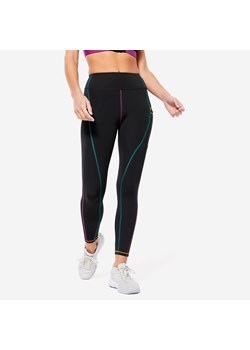 Legginsy fitness damskie Domyos ze sklepu Decathlon w kategorii Spodnie damskie - zdjęcie 176222849