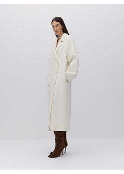 Reserved - Zamszowe kozaki na obcasie - brązowy ze sklepu Reserved w kategorii Kozaki damskie - zdjęcie 176233526