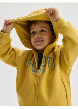 Reserved - Dresowy komplet z bawełny - kremowy - id: 212BF-12X - marki Reserved - 176234685 Reserved - Dresowy komplet z bawełny - kremowy ze sklepu Reserved w kategorii Komplety chłopięce - zdjęcie 176234685