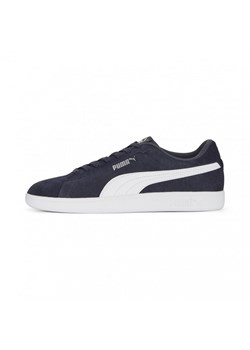 Męskie sneakersy Puma Smash 3.0 - granatowe ze sklepu Sportstylestory.com w kategorii Trampki męskie - zdjęcie 176235538