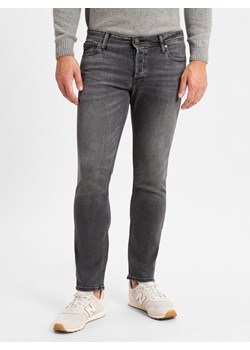 Jack & Jones Jeansy Mężczyźni Bawełna antracytowy jednolity ze sklepu vangraaf w kategorii Jeansy męskie - zdjęcie 176237405