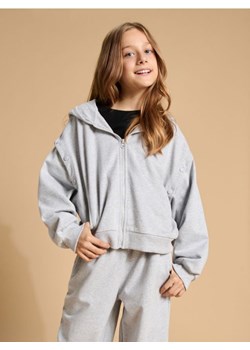 Sinsay - Bluza z odpinanymi rękawami - szary ze sklepu Sinsay w kategorii Bluzy dziewczęce - zdjęcie 176238878
