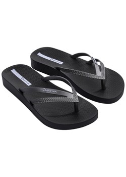 Japonki Ipanema Bossa Soft V Fem 82840-AG720 czarne ze sklepu ButyModne.pl w kategorii Klapki damskie - zdjęcie 176241396
