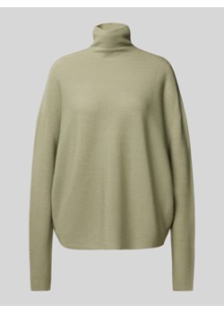 Sweter z dzianiny o kroju oversized ze stójką model ‘LIORA’ ze sklepu Peek&Cloppenburg  w kategorii Swetry damskie - zdjęcie 176242957