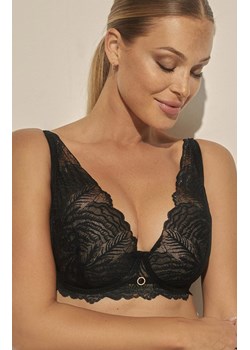 Biustonosz koronkowy push-up bralette Luna PU-1103, Kolor czarny, Rozmiar 65B, Kinga ze sklepu Primodo w kategorii Biustonosze - zdjęcie 176245078