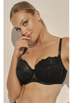 Koronkowe figi brazylijskie czarne Luna B-1131/3, Kolor czarny, Rozmiar XS, Kinga ze sklepu Intymna w kategorii Majtki damskie - zdjęcie 176245609