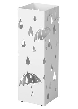 SONGMICS Stojak w kolorze białym na parasole - 15,5 x 49 x 15,5 cm ze sklepu Limango Polska w kategorii Akcesoria i przechowywanie - zdjęcie 176250628