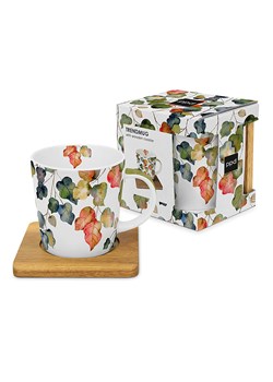 ppd Kubek jumbo ''Bright Fall'' w kolorze białym ze wzorem - 400 ml - id: 16124874 - marki Ppd - 176250689 ppd Kubek jumbo ''Bright Fall'' w kolorze białym ze wzorem - 400 ml ze sklepu Limango Polska w kategorii Naczynia - zdjęcie 176250689