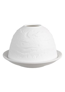 Clayre & Eef Świecznik w kolorze białym - wys. 8 x Ø 12 cm - id: 16132264 - marki Limango Polska - 176250715 Clayre & Eef Świecznik w kolorze białym - wys. 8 x Ø 12 cm ze sklepu Limango Polska w kategorii Świeczniki - zdjęcie 176250715