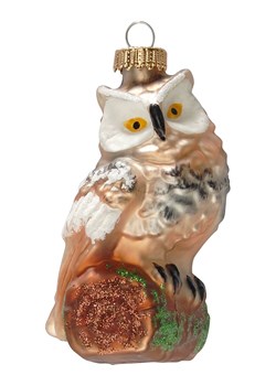 Krebs Glas Lauscha Ozdoba choinkowa ze wzorem - 8 cm ze sklepu Limango Polska w kategorii Dekoracje bożonarodzeniowe - zdjęcie 176256508