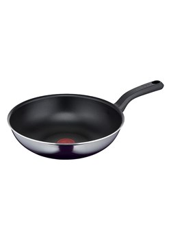 Tefal Patelnia wok &quot;Resist&quot; w kolorze szaro-czarnym - Ø 28 cm ze sklepu Limango Polska w kategorii Garnki - zdjęcie 176256529