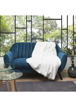THE HOME DECO FACTORY Pled w kolorze białym - 150 x 120 cm ze sklepu Limango Polska w kategorii Narzuty i kapy - zdjęcie 176256535