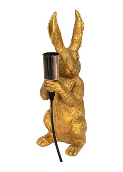 Clayre &amp; Eef Lampa stołowa w kolorze złotym - 17 x 36 x 13 cm ze sklepu Limango Polska w kategorii Lampy stołowe - zdjęcie 176256559