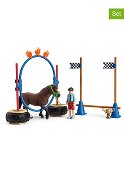 Schleich 26-częściowy zestaw &quot;Pony agility race&quot; - 3+ ze sklepu Limango Polska w kategorii Zabawki - zdjęcie 176256769