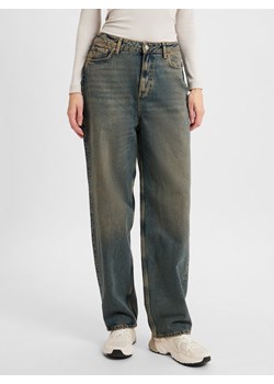 JJXX Dżinsy - JXErin Baggy MW R204 Kobiety Bawełna dark stone jednolity ze sklepu vangraaf w kategorii Jeansy damskie - zdjęcie 176262469