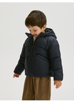 Reserved - Pikowana kurtka z kapturem - granatowy ze sklepu Reserved w kategorii Kurtki chłopięce - zdjęcie 176262626
