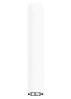 Biały minimalistyczny plafon tuba spot 30 cm - A735 H7-D46 ze sklepu Edinos.pl w kategorii Lampy sufitowe - zdjęcie 176264089