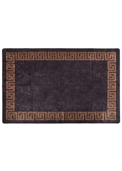 Nowoczesny czarny dywan 80x150 cm T3-G71 ze sklepu Edinos.pl w kategorii Dywany - zdjęcie 176264118
