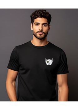 WOOOP Koszulka &quot;Chat clin doeil&quot; w kolorze czarnym ze sklepu Limango Polska w kategorii T-shirty męskie - zdjęcie 176265109