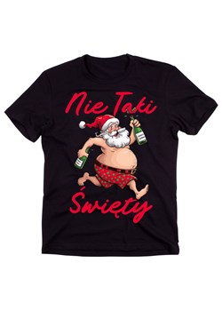 Śmieszna koszulka na mikołajki na prezent męska ze sklepu Time For Fashion w kategorii T-shirty męskie - zdjęcie 176266455