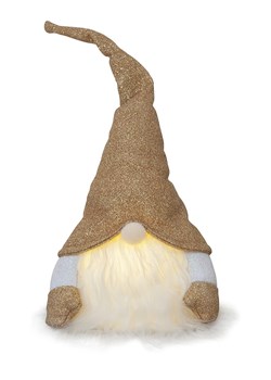 STAR Trading Figurka dekoracyjna LED &quot;Joylight&quot; w kolorze złotym - 12 x 28 cm ze sklepu Limango Polska w kategorii Dekoracje - zdjęcie 176284767