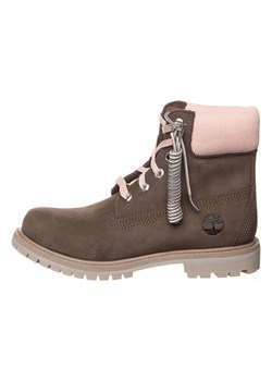 Timberland Skórzane botki &quot;6 Prem&quot; w kolorze brązowym ze sklepu Limango Polska w kategorii Workery damskie - zdjęcie 176285126