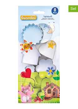 Guardini Foremki (8 szt.) &quot;Cookie&quot; w kolorze srebrnym ze sklepu Limango Polska w kategorii Akcesoria do pieczenia - zdjęcie 176285498