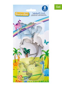 Guardini Foremki (8 szt.) &quot;Animals&quot; w kolorze srebrnym ze sklepu Limango Polska w kategorii Akcesoria do pieczenia - zdjęcie 176285499