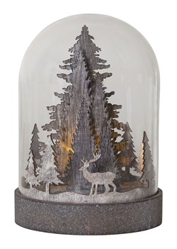 STAR Trading Dekoracja LED &quot;Kupol&quot; w kolorze brązowym - 12 x 17 cm ze sklepu Limango Polska w kategorii Dekoracje - zdjęcie 176285739