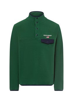 Polo Sport Bluza męska Mężczyźni zielony jednolity ze sklepu vangraaf w kategorii Bluzy męskie - zdjęcie 176286527