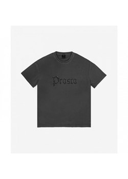 Męski t-shirt z nadrukiem Prosto Groud Washed - czarny ze sklepu Sportstylestory.com w kategorii T-shirty męskie - zdjęcie 176288199