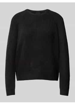 Sweter o kroju relaxed fit z okrągłym dekoltem model ‘OLLA’ ze sklepu Peek&Cloppenburg  w kategorii Swetry damskie - zdjęcie 176288405