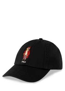 Polo Ralph Lauren Czapka męska Mężczyźni Bawełna czarny jednolity ze sklepu vangraaf w kategorii Czapki z daszkiem męskie - zdjęcie 176289515