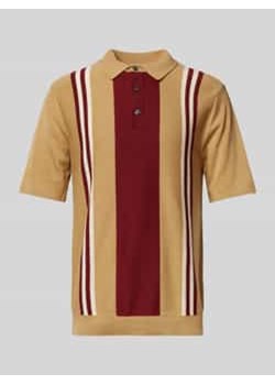 Koszulka polo o kroju regular fit z krótką listwą guzikową model ‘MATTIS’ ze sklepu Peek&Cloppenburg  w kategorii T-shirty męskie - zdjęcie 176295228