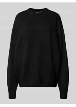 Sweter z dzianiny z obniżonymi ramionami ze sklepu Peek&Cloppenburg  w kategorii Swetry damskie - zdjęcie 176295387