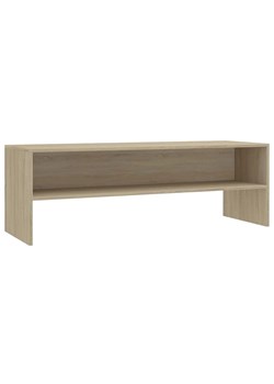 Skandynawska Szafka Pod Tv Dąb Sonoma W3-Z86 ze sklepu Edinos.pl w kategorii Szafki RTV - zdjęcie 176302095