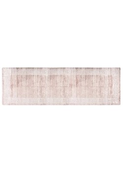 Prostokątny beżowy dywan w grecki wzór 80x300 cm F1-W51 ze sklepu Edinos.pl w kategorii Dywany - zdjęcie 176308939