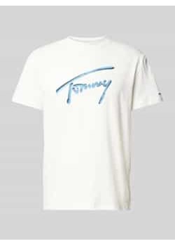 T-shirt z nadrukiem z logo ze sklepu Peek&Cloppenburg  w kategorii T-shirty męskie - zdjęcie 176309266