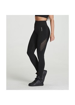 Legginsy bezszwowe Phase czarne ze sklepu Decathlon w kategorii Spodnie damskie - zdjęcie 176311176