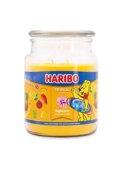 Haribo Świeca zapachowa &quot;Haribo - Tropical Fun&quot; - 510 g ze sklepu Limango Polska w kategorii Świece i dyfuzory - zdjęcie 176315646