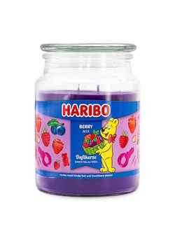 Haribo Świeca zapachowa &quot;Haribo - Berry Mix&quot; - 510 g ze sklepu Limango Polska w kategorii Świece i dyfuzory - zdjęcie 176315649