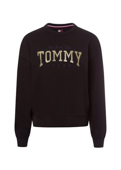 Tommy Jeans Bluza damska Kobiety czarny jednolity ze sklepu vangraaf w kategorii Bluzy damskie - zdjęcie 176316346