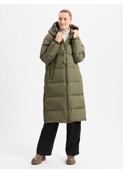 Marc O'Polo Damski płaszcz puchowy Kobiety Sztuczne włókno oliwkowy jednolity ze sklepu vangraaf w kategorii Płaszcze damskie - zdjęcie 176316399