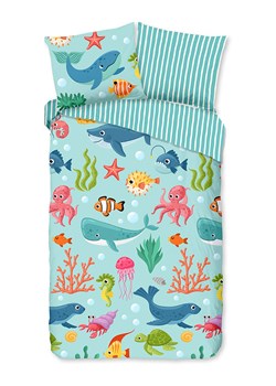 Good Morning Komplet pościeli "Ocean" w kolorze turkusowym ze sklepu Limango Polska w kategorii Pościel dziecięca - zdjęcie 176323869