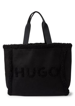 HUGO Sprzedawca damski - Becky Kobiety czarny jednolity ze sklepu vangraaf w kategorii Torby Shopper bag - zdjęcie 176327718