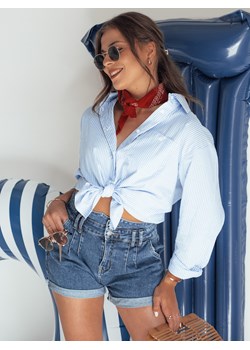 Spodenki jeansowe damskie DENIM DREAMS niebieskie Dstreet SY0354 ze sklepu DSTREET.PL w kategorii Szorty - zdjęcie 176334385