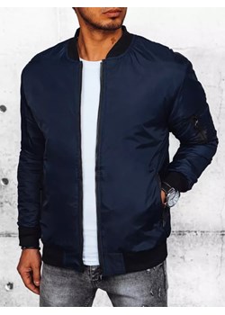 Kurtka męska bomber jacket granatowa Dstreet TX4424 ze sklepu DSTREET.PL w kategorii Kurtki męskie - zdjęcie 176335048