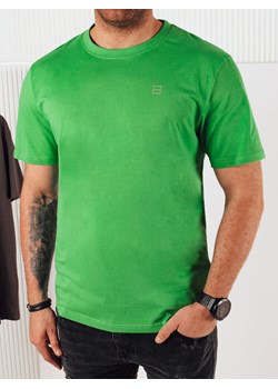 Koszulka męska z nadrukiem zielona Dstreet RX5471 ze sklepu DSTREET.PL w kategorii T-shirty męskie - zdjęcie 176335438